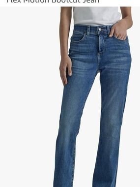 Riders by Lee Women's Medium Blue Bootcut Stretch Jeans SIZE 12 LONG
